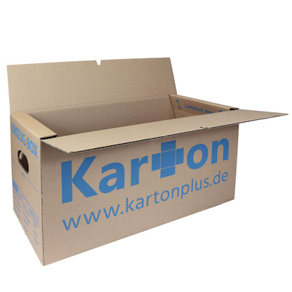 Kartonplus Umzugskartons 620 x 300 x 330 mm, 25 Stück, faltbar
