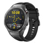 HUAWEI Watch GT 5 Pro Smartwatch 46 mm Schwarz mit EKG und GPS, Gehäuse aus Titanlegierung