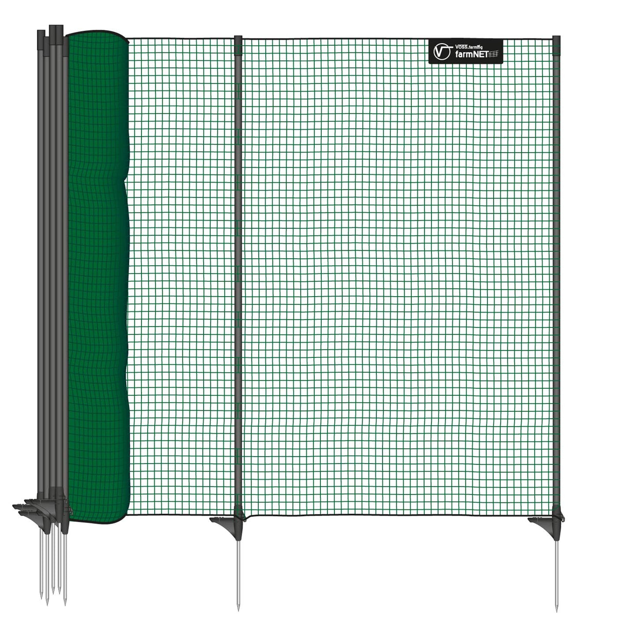 VOSS.farming Begrenzungszaun Classic, 25 m x 90 cm, grün