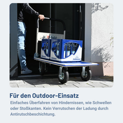 Pallit Carry-R Transportwagen klappbar 300kg Luftbereifung