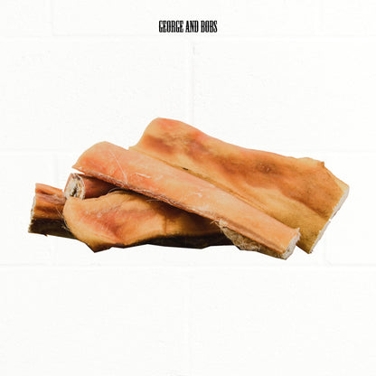 George & Bobs Rinderkopfhaut Hundekausnack - 5x1000g