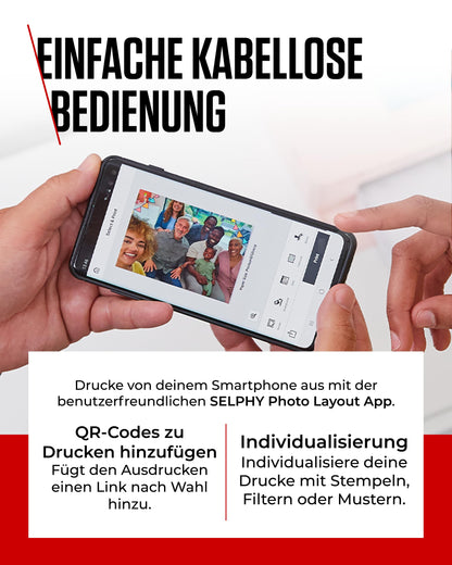 Canon SELPHY CP1500 Kompakter Fotodrucker – Weiss