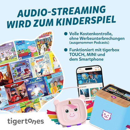 tigermedia tigertones Duo Prepaid-Zugang 12 Monate Audio-Streaming