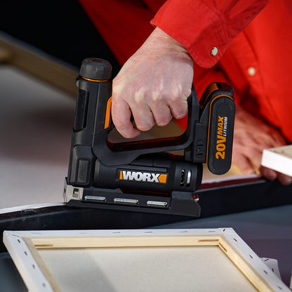 WORX NailForce Akku Nagler Tacker 20V WX843.9 – Ohne Akku