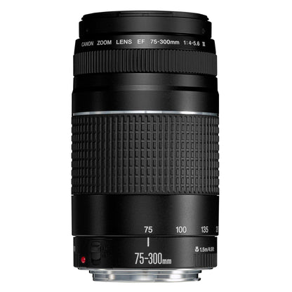 Canon EF 75-300mm F4.0-5.6 III Zoomobjektiv schwarz