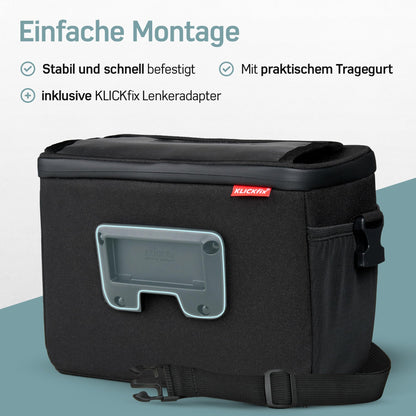 Borgen KLICKfix Fahrrad Lenkertasche Smartphone 6L – Wasserabweisend