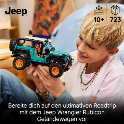 LEGO Technic Jeep Wrangler Rubicon Geländewagen Bauset 42227