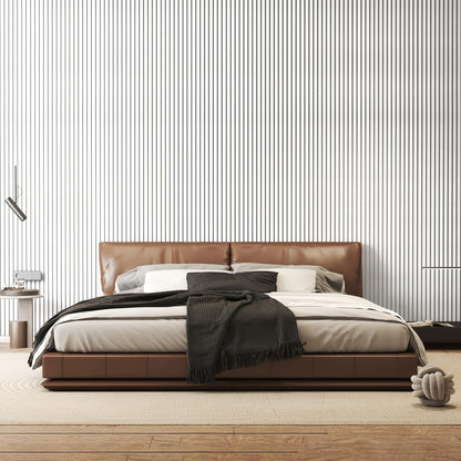 TONOR Akustikpaneele selbstklebend, 8er-Set 120 x 60 cm, Weiss