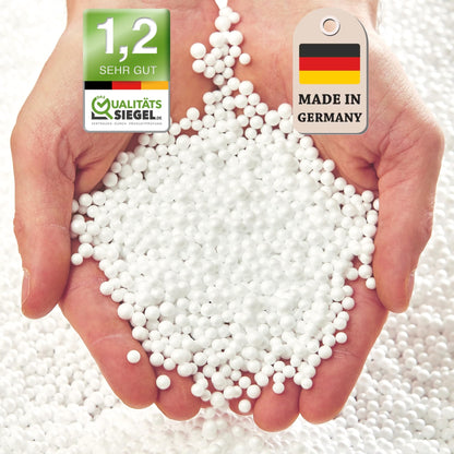 Green Bean EPS Perlen Sitzsack-Füllung 200 Liter Nachfüllpack, Styroporkügelchen mit 2-3 mm Durchmesser