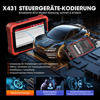 LAUNCH X431 CRP919XBT Elite OBD2-Diagnosegerät mit ECU-Codierung