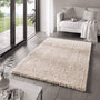 Taracarpet Venezia moderner Shaggy Teppich Hochflor - Creme 200x250 cm. Rechteckiger, cremefarbener Hochflor-Shaggy für gemütliche Wohnräume.