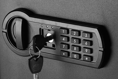 Amazon Basics Elektronischer Tresor 51l, Schwarz mit Digitaltastenfeld