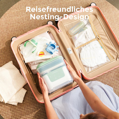 Momcozy Elektrischer Dampfsterilisator & Trockner für Babyflaschen