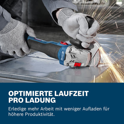 Bosch Professional GWS 18V-8 Akku-Winkelschleifer - 125mm