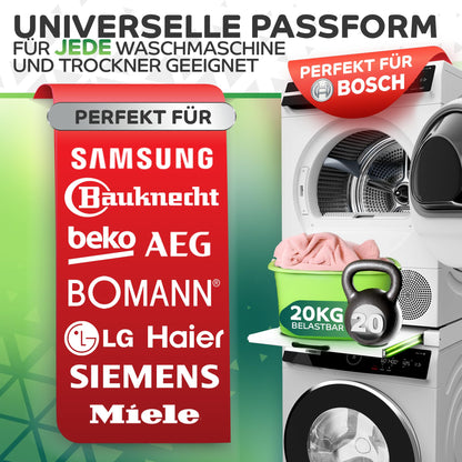 Tretmann Zwischenbaurahmen Universal aus Stahl mit Ausziehplatte