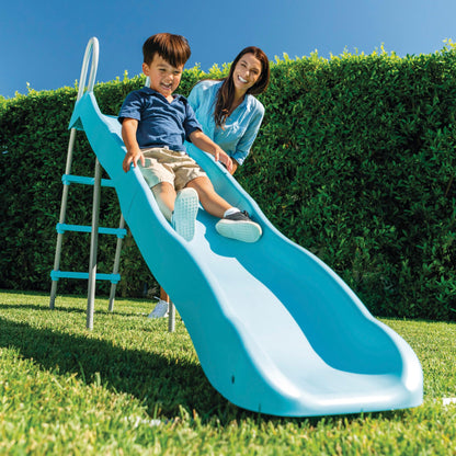 Intex 44107 Kinderrutsche für den Garten, Stahl und Kunststoff, blau