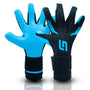 GRIPMODE Aqua Hybrid 2.0 Fussball Torwarthandschuhe - Herren mit Hybrid-Schnitt und griffiger Latex-Handfläche. Für optimierte Ballkontrolle & Grip bei Nässe.
