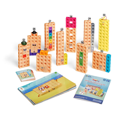 Learning Resources MathLink Cubes Numberblocks 21–30 Aktivitätsset