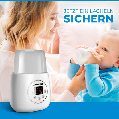 Grundig Flaschenwärmer 3in1 Babykostwärmer mit Sterilisator