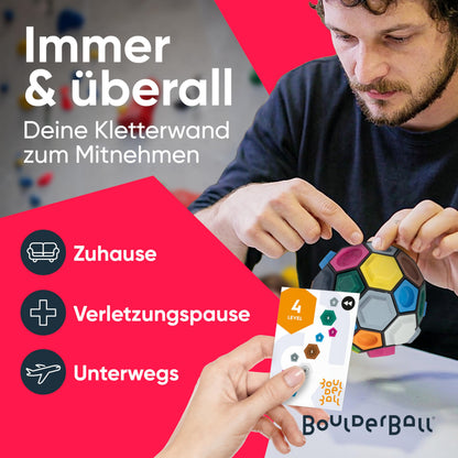BOULDER BALL Boulderball Basic Kletterball Geschicklichkeitsspiel