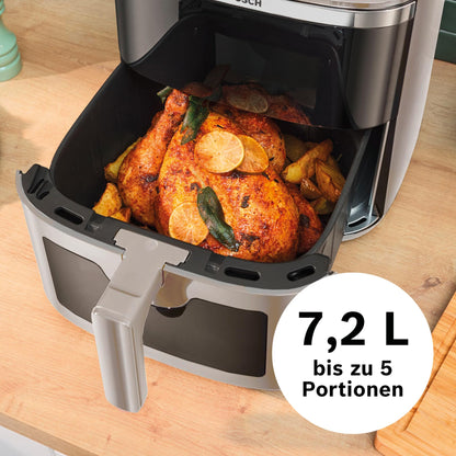 Bosch Heissluftfritteuse Serie 6 MAF671C0 Air Fryer, 7,2 l, creme