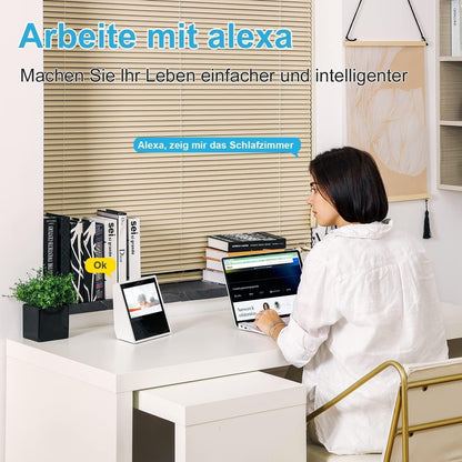 litokam Little elf Überwachungskamera 2K WLAN Innenkamera, 2 Stück
