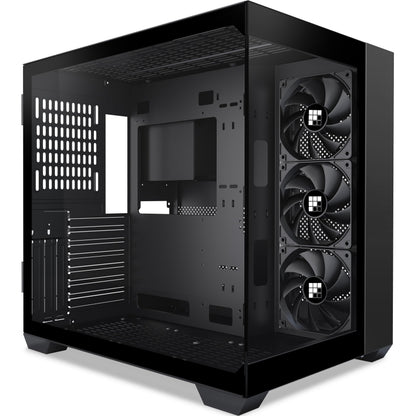 FOIFKIN F300 Gaming PC Gehäuse – Schwarz, ohne RGB Lüfter