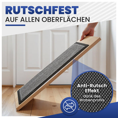 Bodenständig Fussmatte aussen 60x90 cm grau rutschfester Fussabtreter