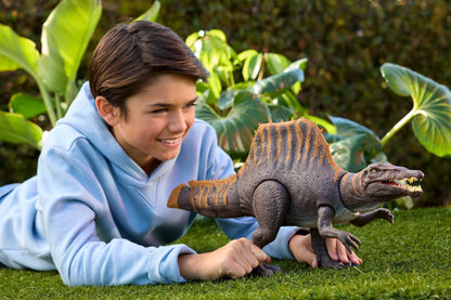 Mattel Jurassic World Tail Thrasher Spinosaurus Actionfigur