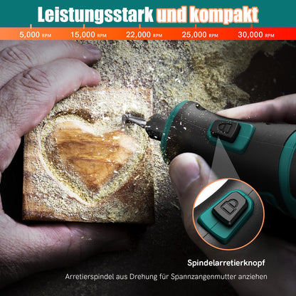 NEU MASTER Akku Multifunktionswerkzeug 8V mit 117-tlg. Zubehör