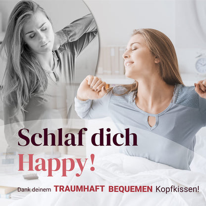 Salosan Nackenkissen Memory-Schaum orthopädisch 80x40x15 cm