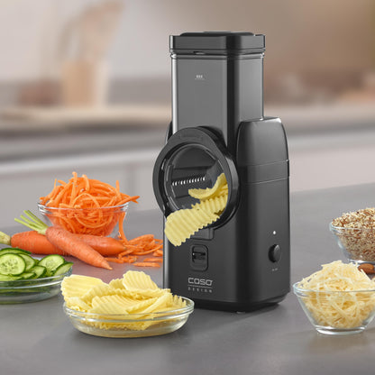 CASO MultiSlicer Elektrische Multireibe mit 5 Einsätzen