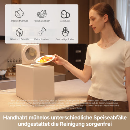 DREAME SF25 Speiseabfall-Entsorger mit Dreiklingensystem, 2,5 l