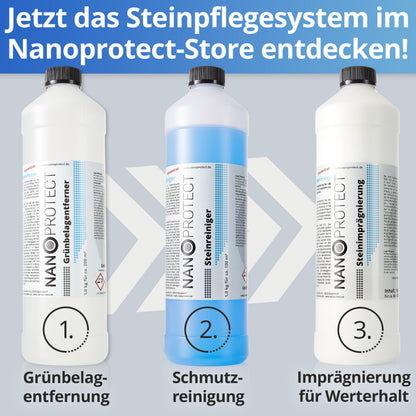 Nanoprotect Steinimprägnierung Konzentrat 1 kg für ca. 80-120 m²
