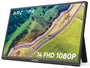 ARZOPA 14.0 Zoll FHD IPS Tragbarer Gaming Monitor - HDMI/USB-C. Schwarz, flach, für mobiles Gaming.