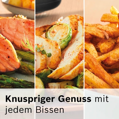 Bosch Heissluftfritteuse Serie 6 MAF671C0 Air Fryer, 7,2 l, creme