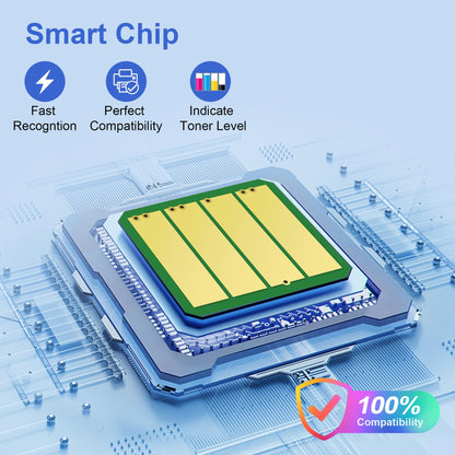 ONLYU Tonerkartuschen kompatibel mit Samsung CLT-404S, 4er-Pack