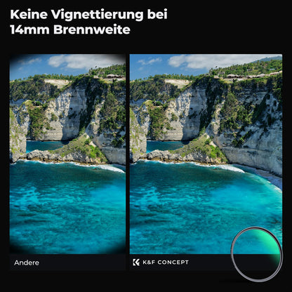 K&F Concept UV-Filter Nano X-Serie 67mm Schott B270 MC Slim