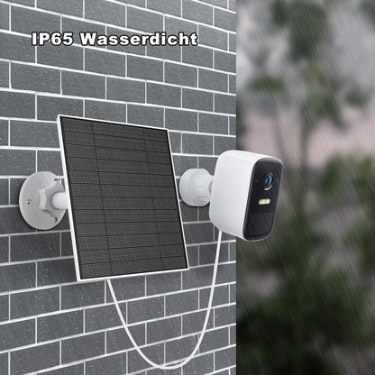 EverExceed Solarpanel für Eufy Kamera, 5W, USB-C, 3er-Pack