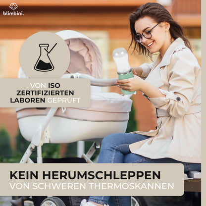 blimbini Pro+ Flaschenwärmer Baby akkubetrieben mit USB-C