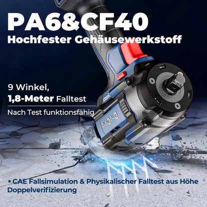 Dong Cheng DCPB598EDM Akku-Schlagschrauber 18V, 598 Nm, 1/2 Zoll