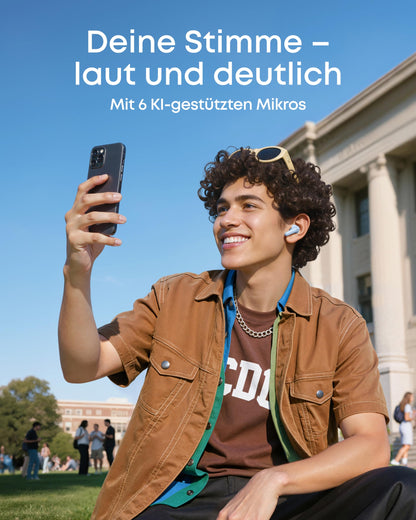 soundcore P31i Bluetooth-Kopfhörer mit adaptivem Noise Cancelling