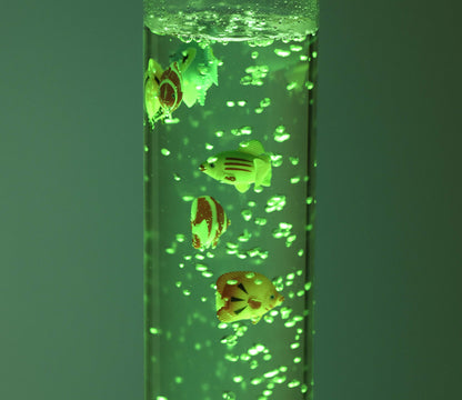 LeuchtenDirekt LED Wassersäule H120cm Kinderzimmer – RGB stahlfarben