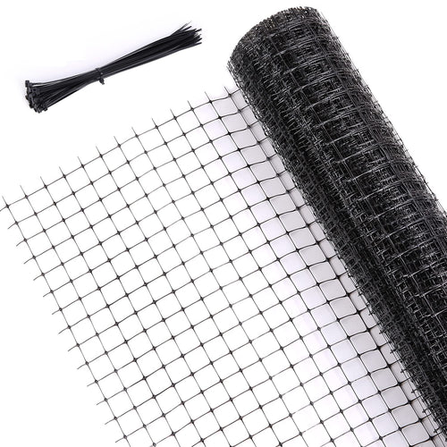 Ohuhu Vogelschutznetz 2 x 20 m, reissfestes Gartennetz, Masche 15 mm