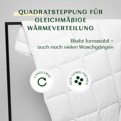 WENDRE Winter Bettdecke Mikrofaser Duo - 155x220 cm