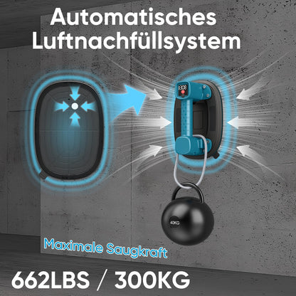 GAGAFEEL Akku Saugheber WA2250, elektrischer Vakuumheber, 300 kg