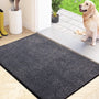FCSDETAIL Schmutzfangmatte innen 80 x 120 cm, rutschfest, waschbar – Mikrofaser-Fussmatte für Eingang und Flur