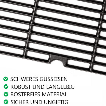 MGiessca Gusseisen Grillrost Ersatz für Enders Boston 3, Monroe Pro 3