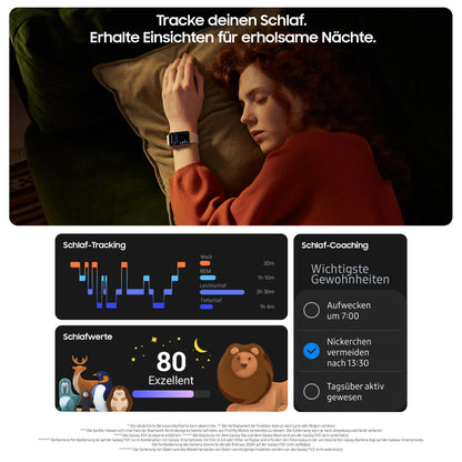 Samsung Galaxy Fit3 Fitness Tracker mit AMOLED-Display, Grau