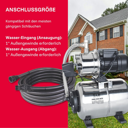 T.I.P. Hauswasserwerk HWW 4500 INOX - 4350 l/h Edelstahl